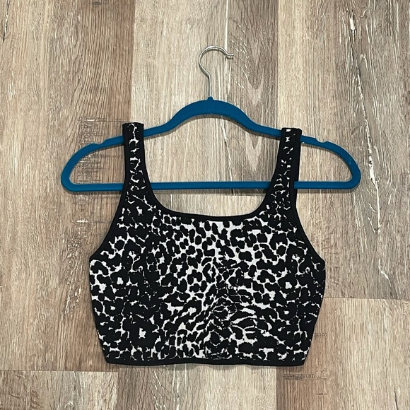 Babaton Cheetah Sculpt Knit Tank - Picture 2 of 4